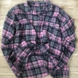 Wild Fable Flannel Top Size L